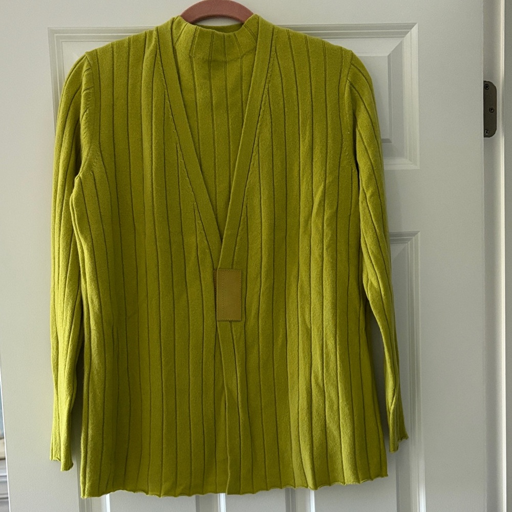 Lafayette 148 New York Plantain Knit Top